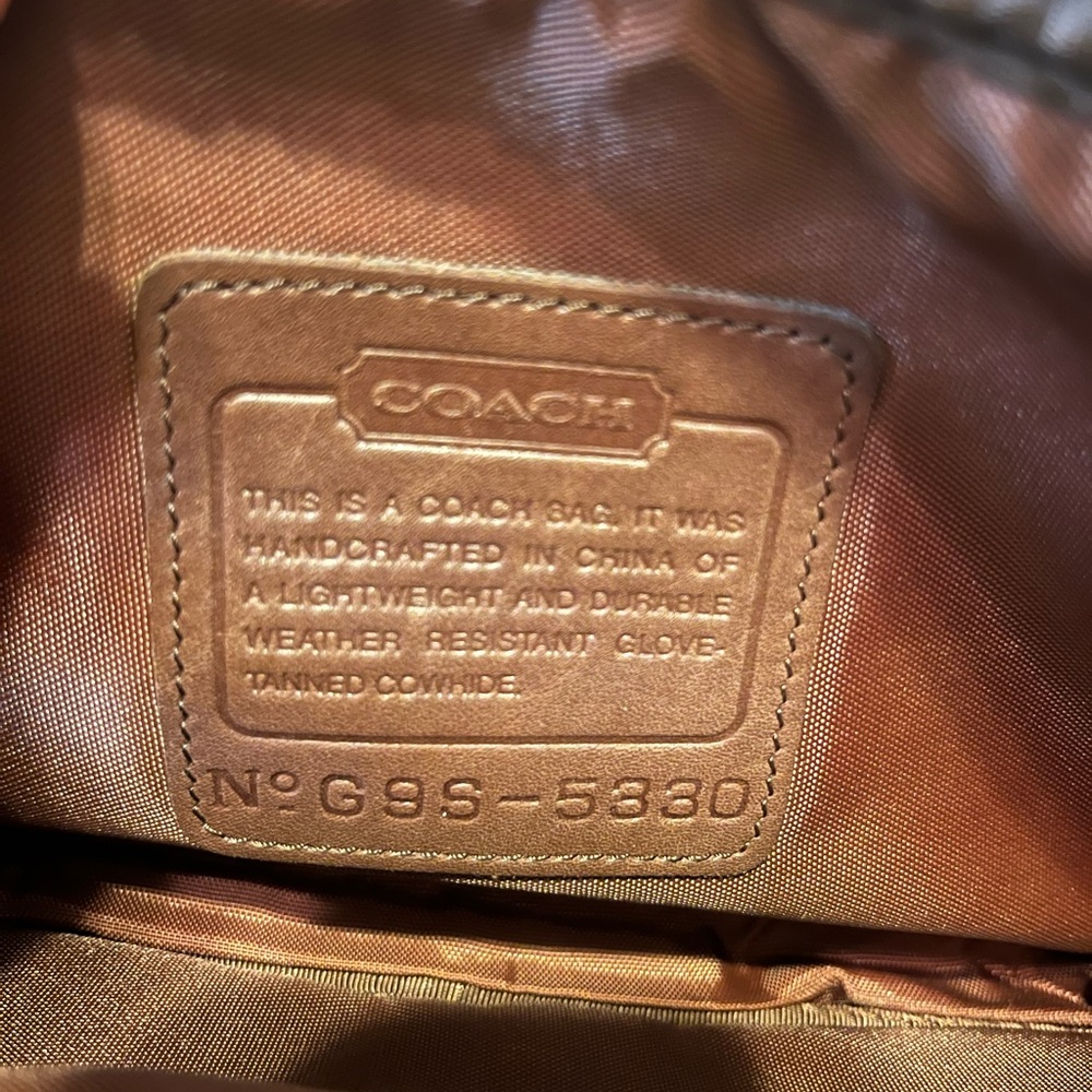 Coach Brown Men's Bag